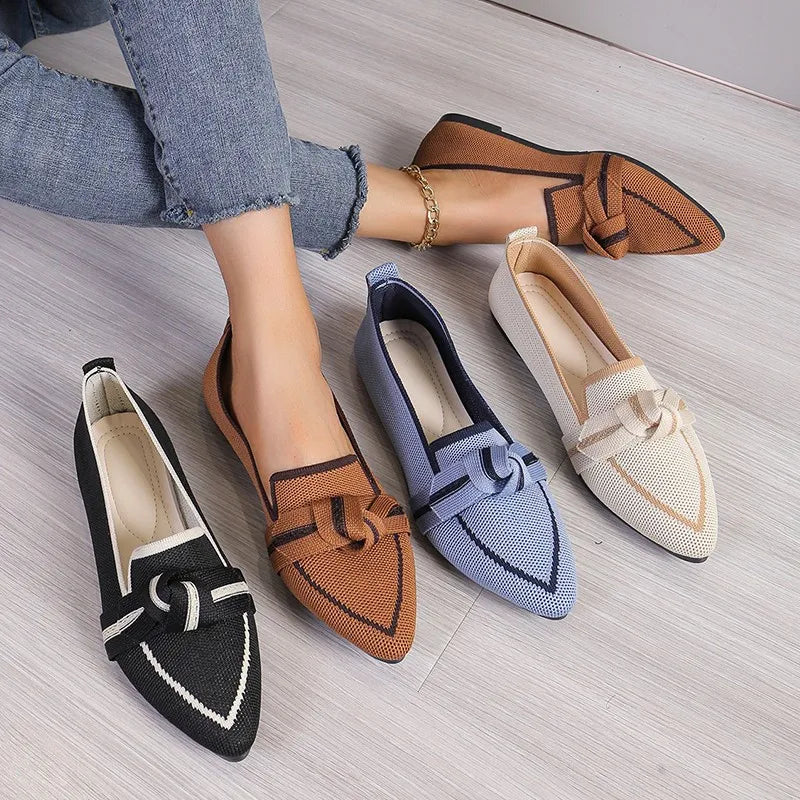 Ladies pointed loafers on sale