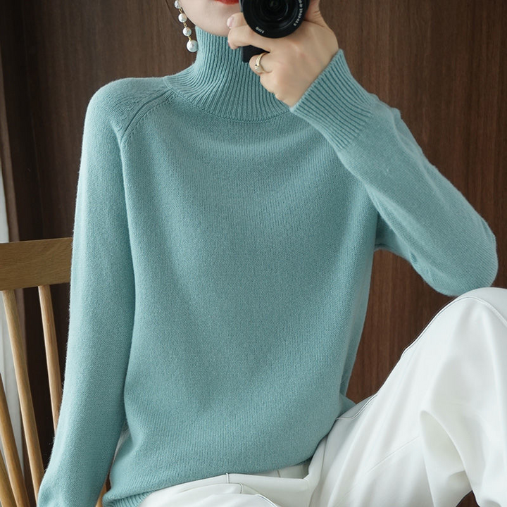 Flynni | Women's turtleneck sweater-2