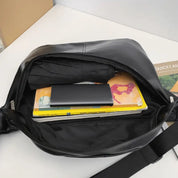 Liam | Spacious Retro Leather Shoulder Bag