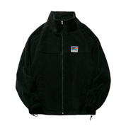 Men's Highly closed winter zipper Jacket | Long -sleeved-3