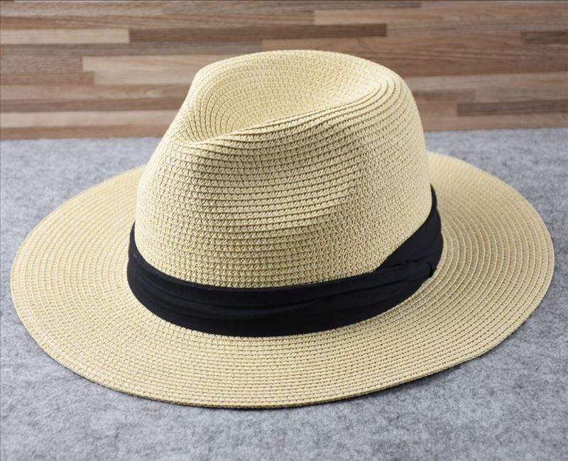 Classic Wide-Brim Fedora Hat for Men