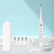 Revitalize Your Smile - FreshPulse Rechargeable Toothbrush with Extra Brush Heads
