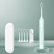 Revitalize Your Smile - FreshPulse Rechargeable Toothbrush with Extra Brush Heads