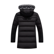 Aziko | Men Winter Parka Jacket | Hood-5