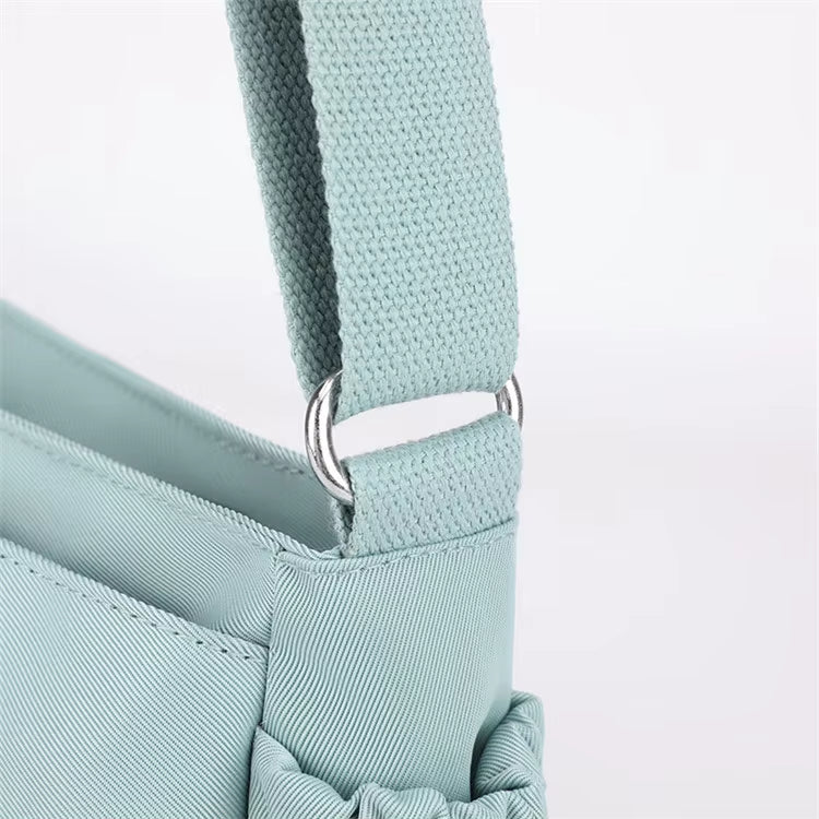 Isla | Nylon Multi-Pocket Shoulder Bag