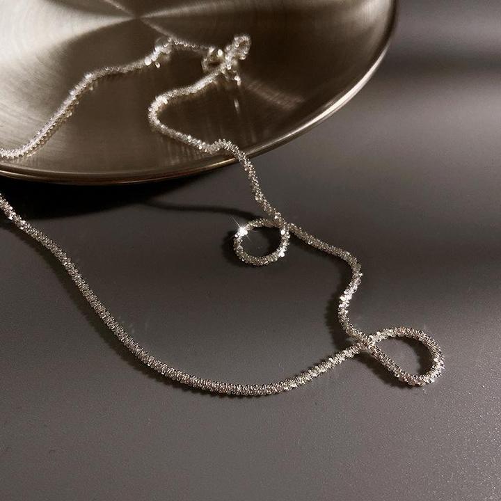 StellaLuxe | Elegant Silver Starlight Necklace Set