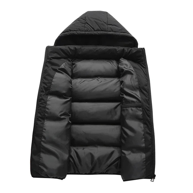 HUGO Bodywarmer | Ultra-Comfort Quilted Puffer Vest with Detachable Hood