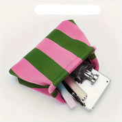 Lanie | Stylish and Versatile Striped Cosmetic Bag
