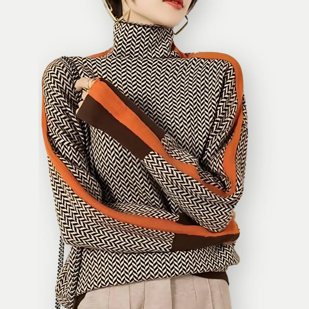 Clauzia | Women elegant winter sweater | Long sleeve-4