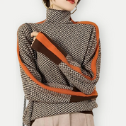 Clauzia | Women elegant winter sweater | Long sleeve-4