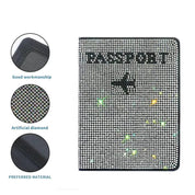 Lottie | Glittering Passport Holder & Luggage Tag Set