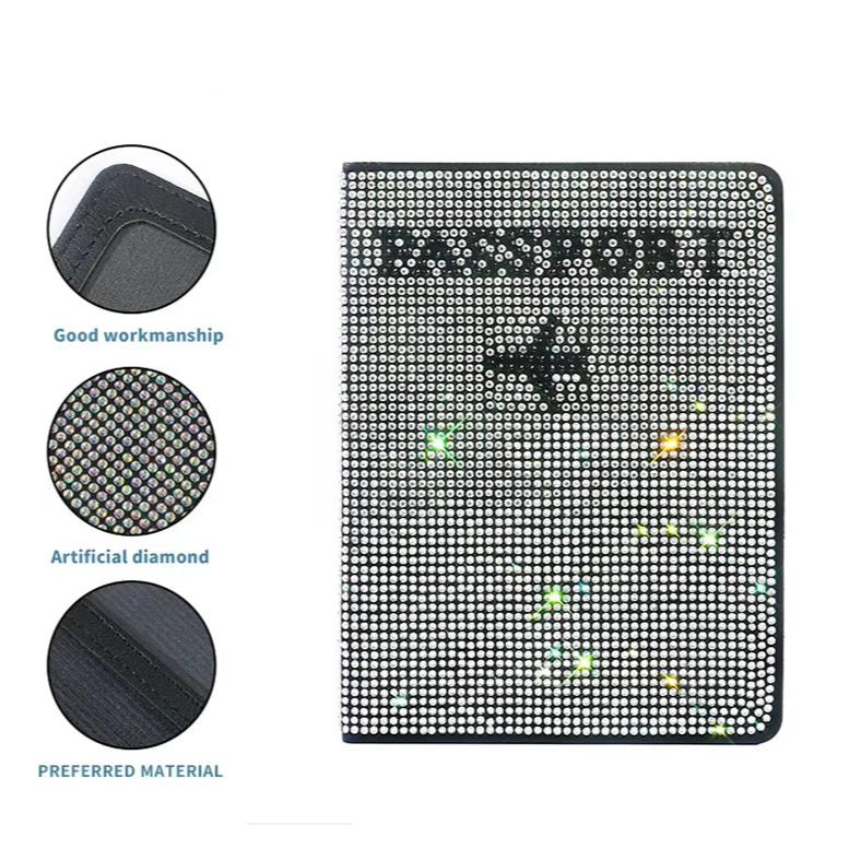 Lottie | Glittering Passport Holder & Luggage Tag Set