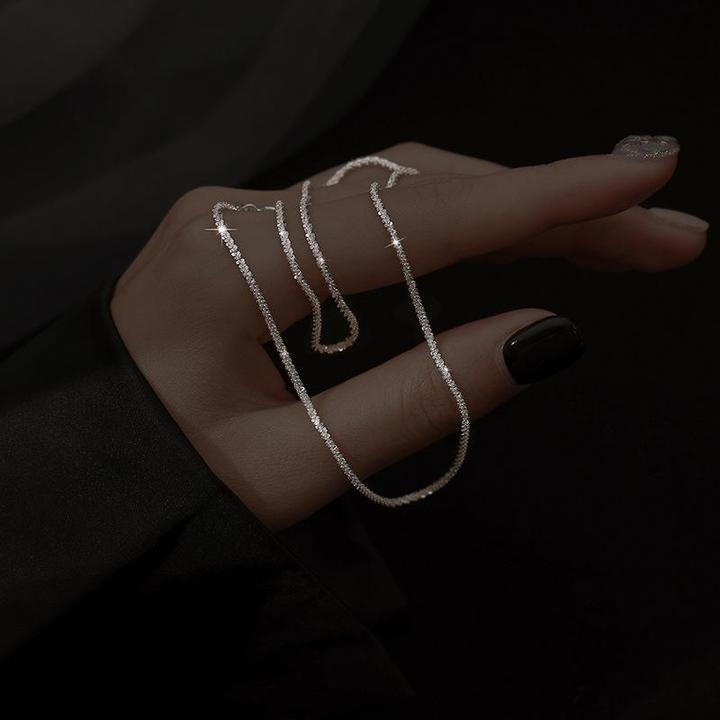 StellaLuxe | Elegant Silver Starlight Necklace Set
