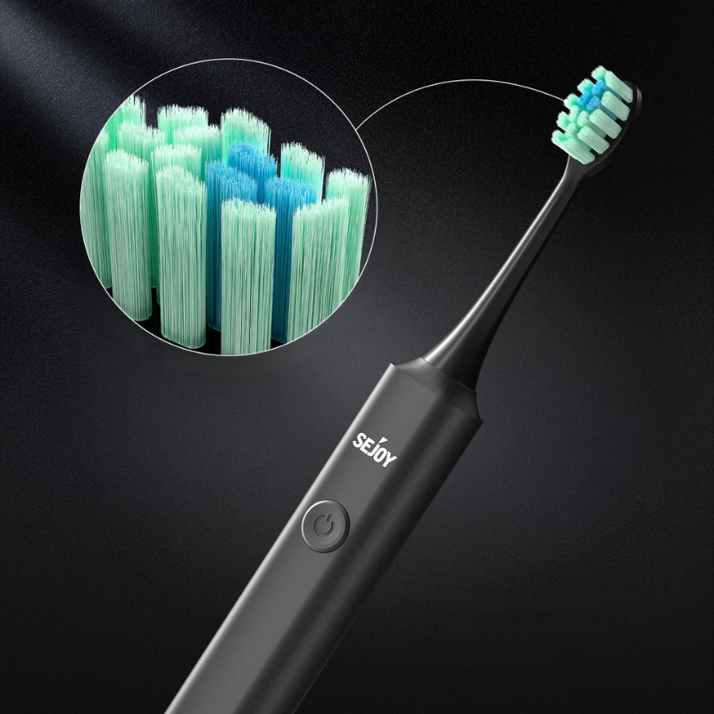 Revitalize Your Smile - FreshPulse Rechargeable Toothbrush with Extra Brush Heads