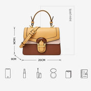 Siena | Vintage Color Block Shoulder Bag