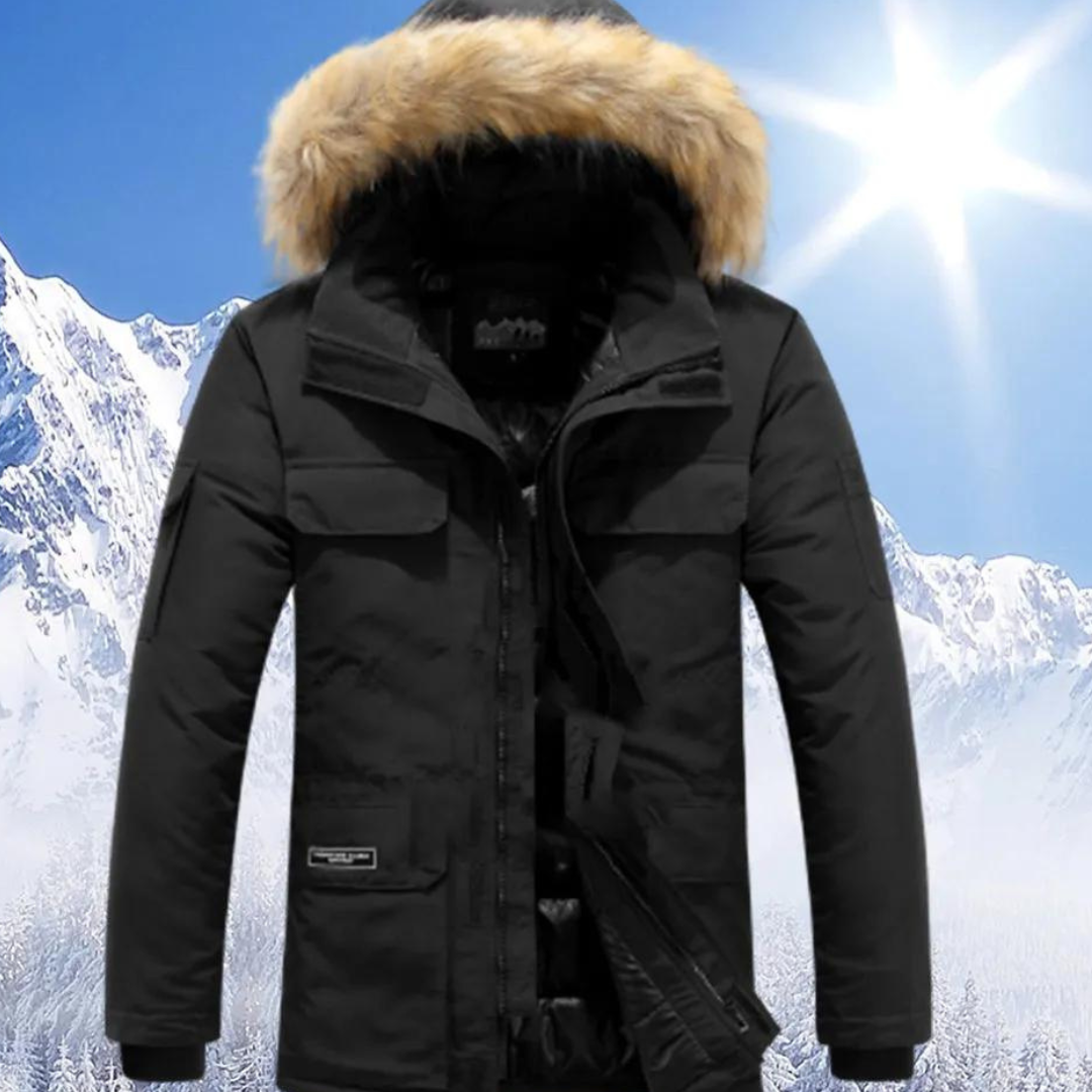 Berndia | Men's stylish winter parka jacket | Warmth-5