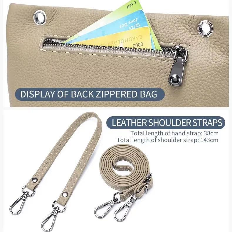 Elena | Small Compact Shoulder Bag Made of Faux Leather