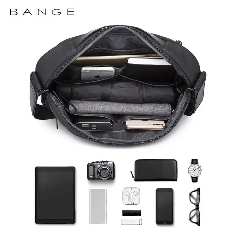 Safe and Intelligent | Anti-Theft Sling Bag with USB Charging Function
