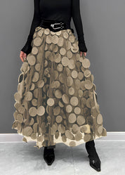LAURA | Black Polka Dot Skirt