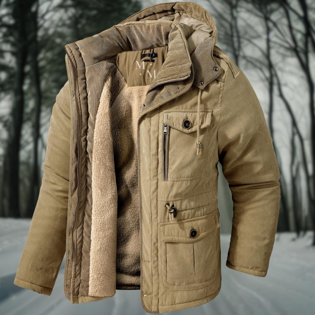 Albano | Men's winter bomber jacket | Warmth-3
