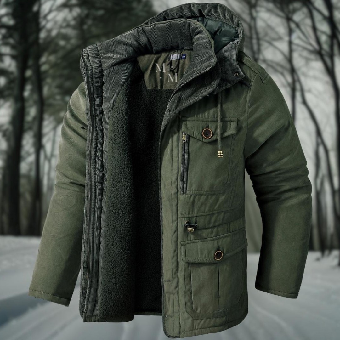 Albano | Men's winter bomber jacket | Warmth-4