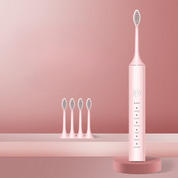 Revitalize Your Smile - FreshPulse Rechargeable Toothbrush with Extra Brush Heads