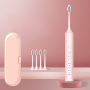 Revitalize Your Smile - FreshPulse Rechargeable Toothbrush with Extra Brush Heads