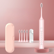 Revitalize Your Smile - FreshPulse Rechargeable Toothbrush with Extra Brush Heads