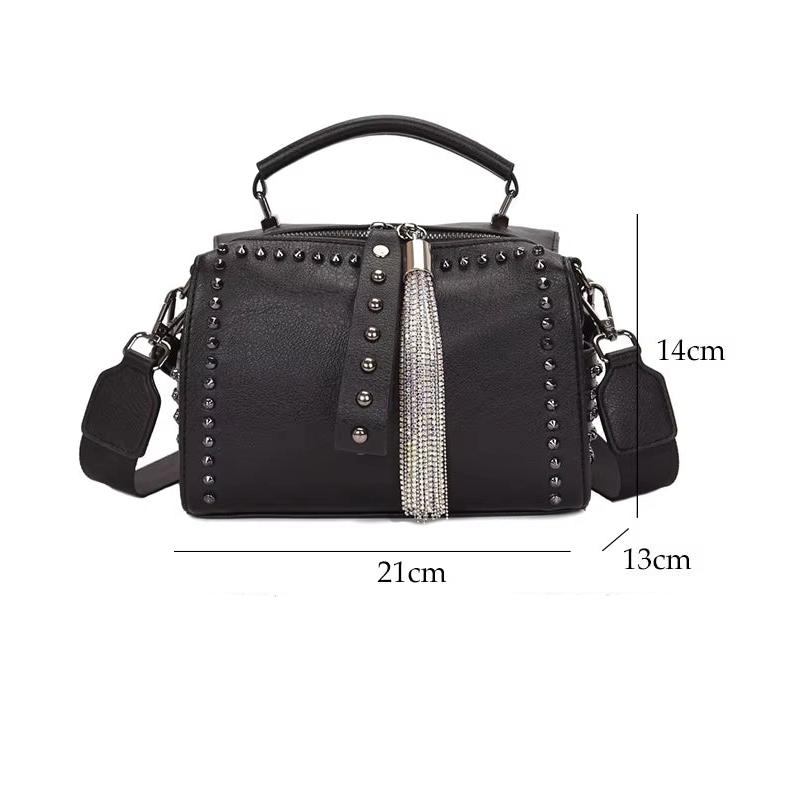 Eva | Vintage Punk Style Shoulder Bag
