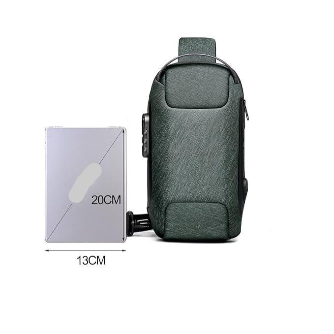 Leo | Anti-Theft Large Travel Crossbody Bag
