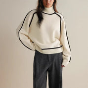 Meikena | Women's warm turtleneck sweater | winter-3