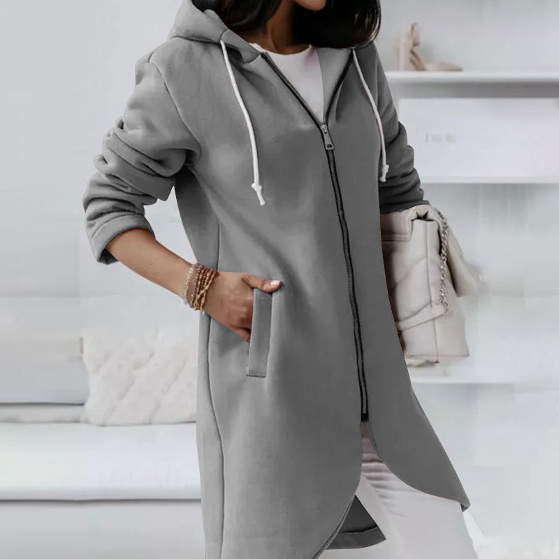 Berit | Super -comfortable women sweatshirt jacket-2