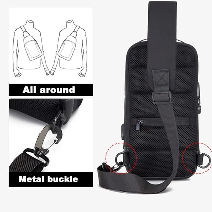 Leo | Anti-Theft Large Travel Crossbody Bag