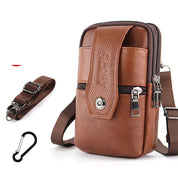 Joris | Vintage Leather Men's Crossbody Fanny Pack with Adjustable Strap