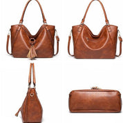 Lotte | Large Women's Travel Shoulder Bag made of Faux Leather