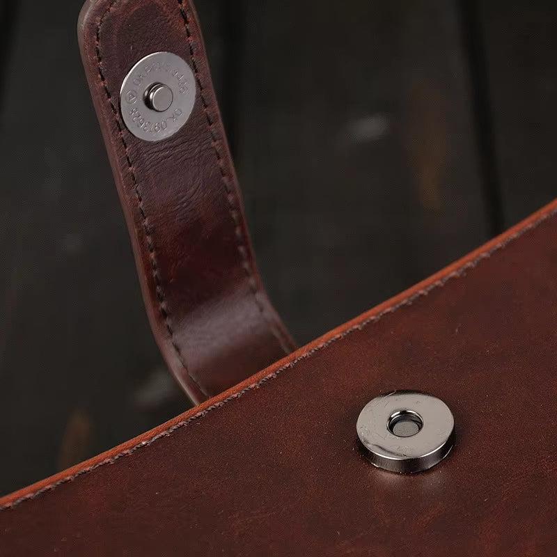 Liam | Retro Business Leather Shoulder Bag