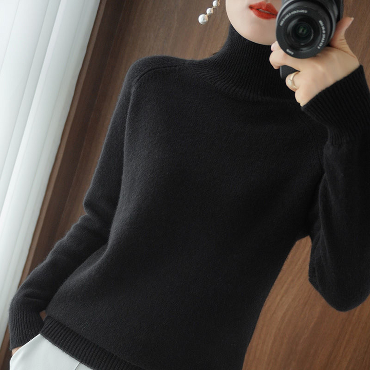 Flynni | Women's turtleneck sweater-4