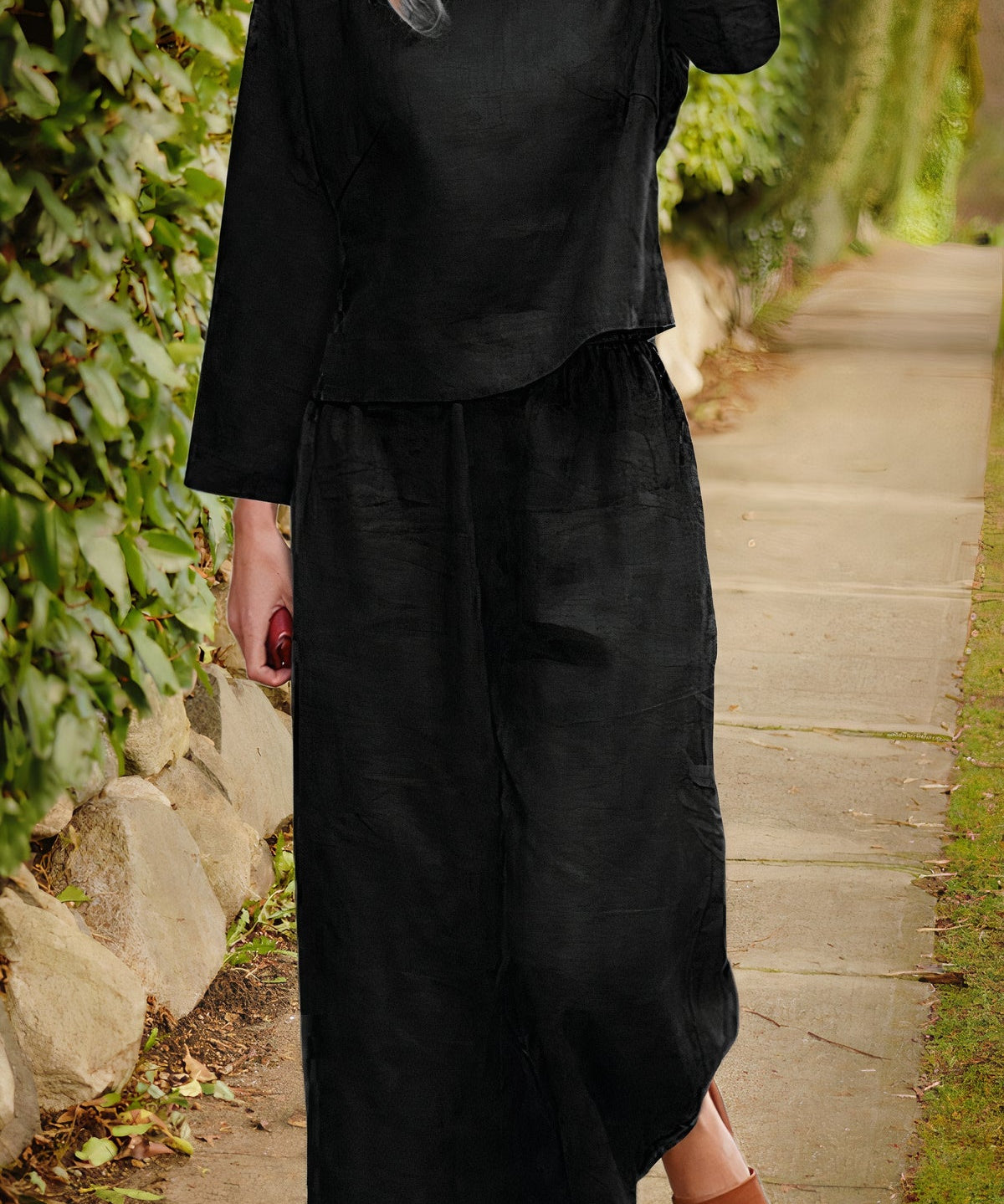 Lily | Airy Blouse & Pants Linen Set