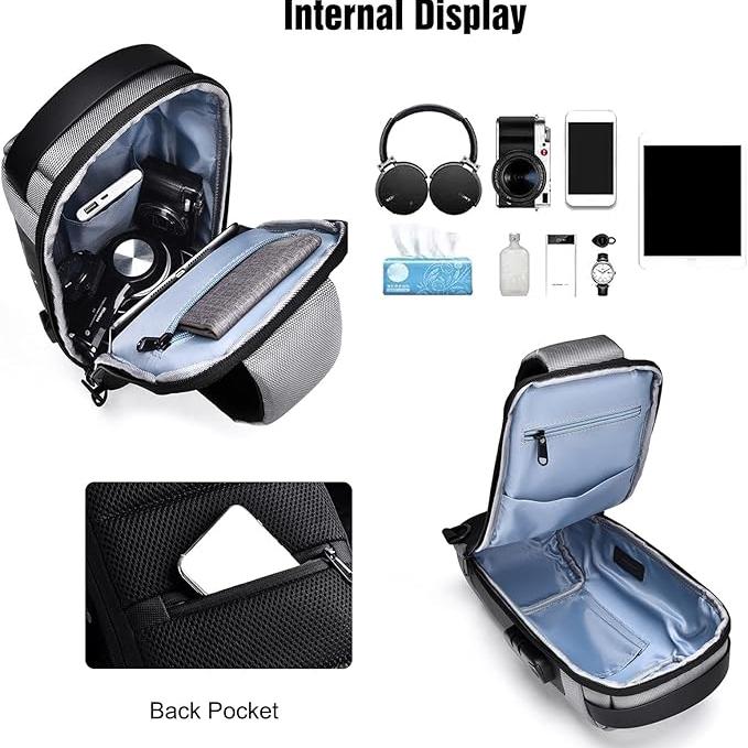 Leo | Anti-Theft Large Travel Crossbody Bag
