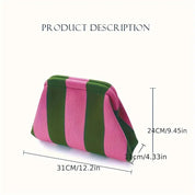 Lanie | Stylish and Versatile Striped Cosmetic Bag