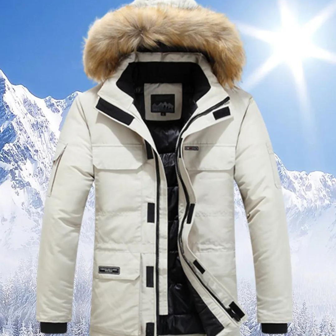 Berndia | Men's stylish winter parka jacket | Warmth-2