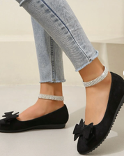 WILMA | Elegant Casual Bow Detail Flats for Women