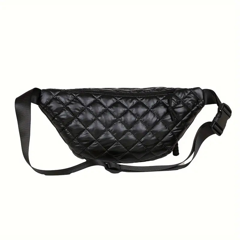 Ethan | Casual Quilted Crossbody Chest and Hip Bag