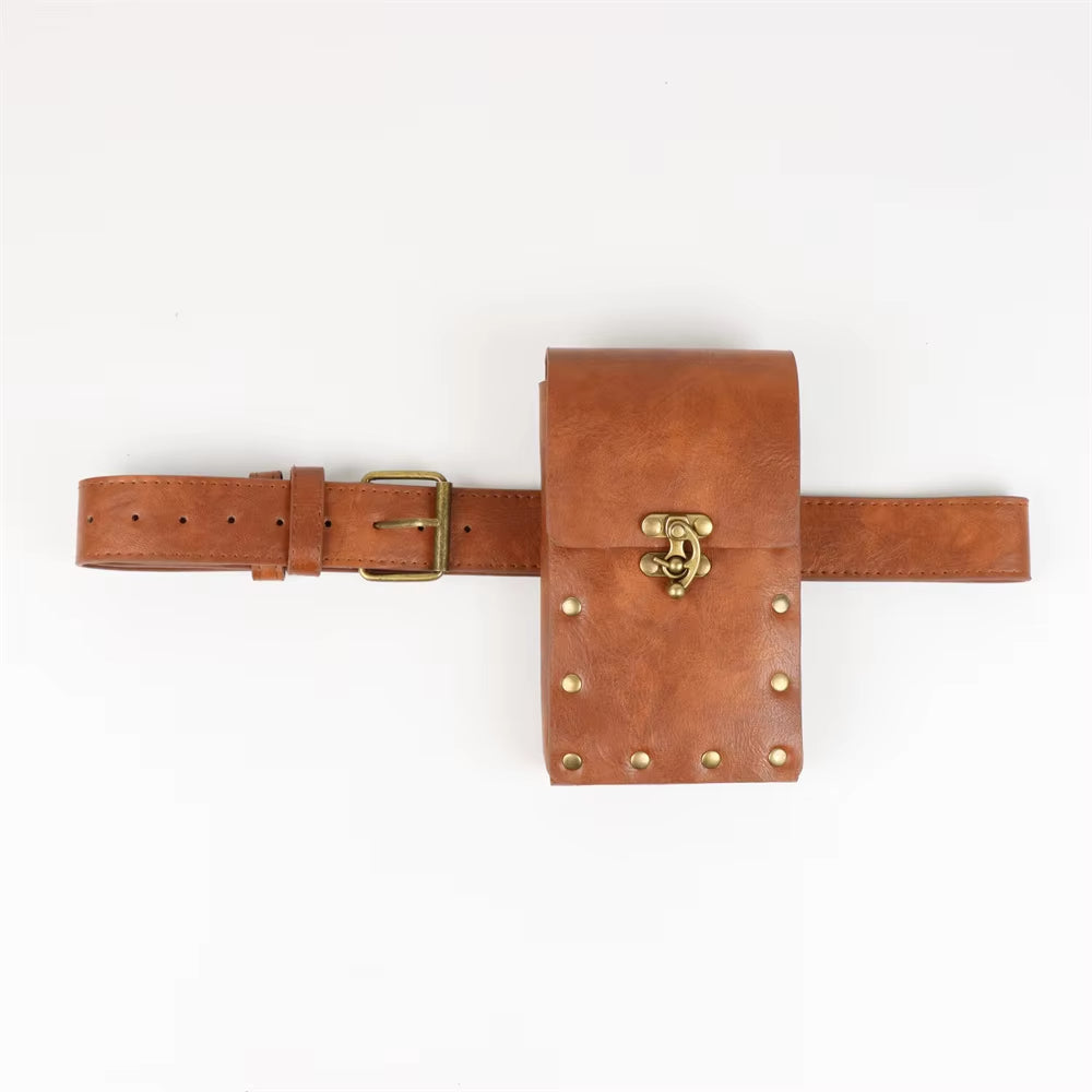 Elara | Medieval Hip Bag made of PU Leather