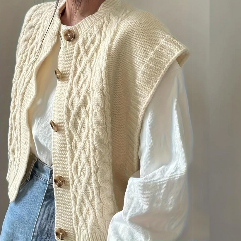 Warm women braid pattern - stylish & comfortable-2