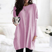 Stylish and versatile sweater for everyday life in unified with pockets-5