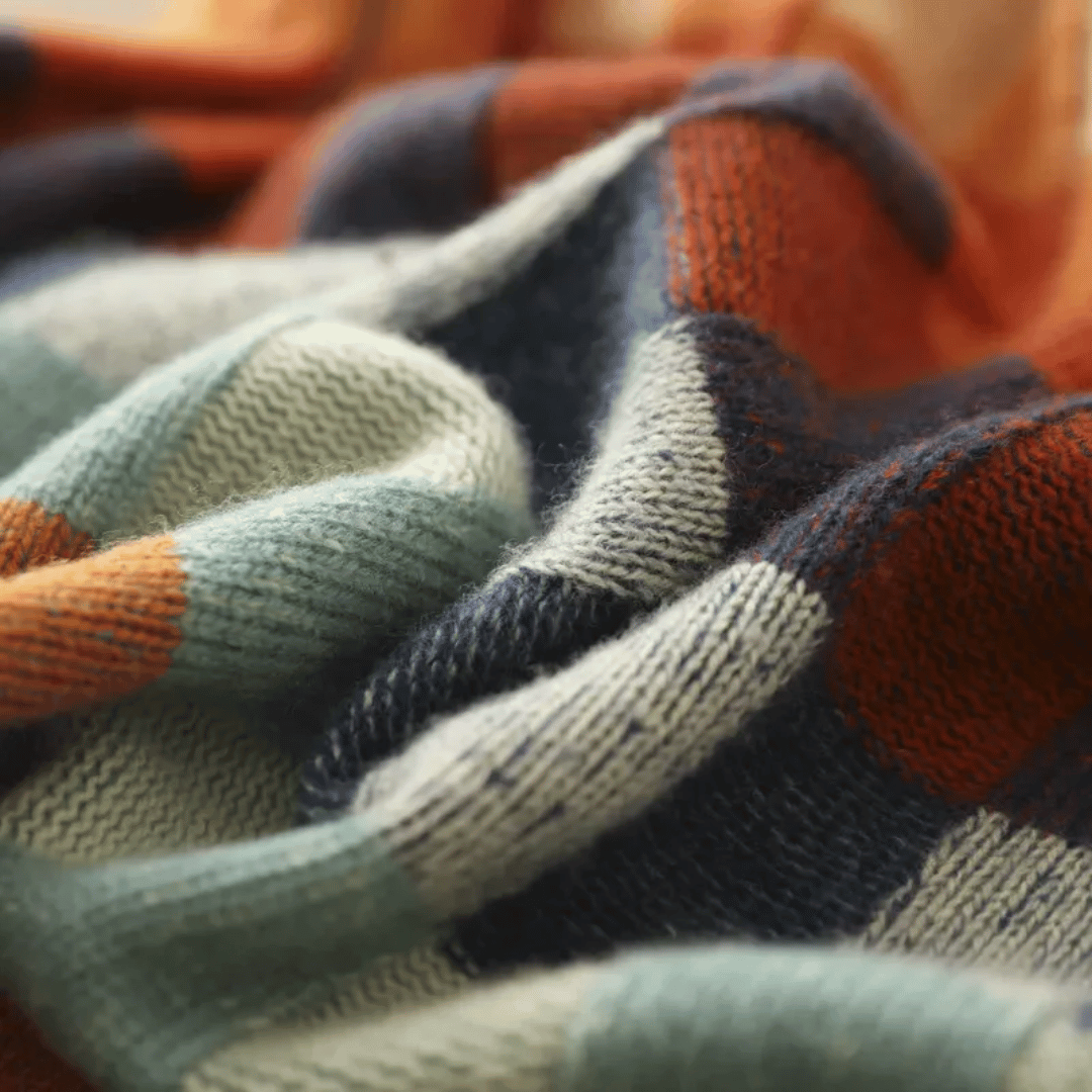 Comfortable color block sweater with a casual design-4
