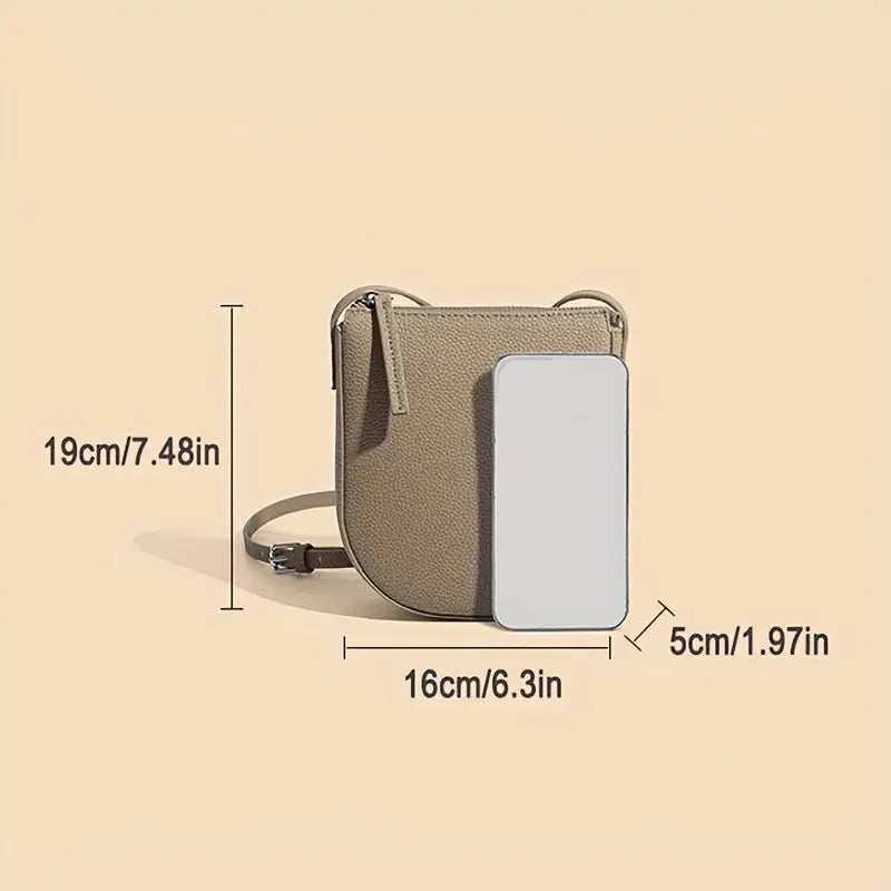 Eva | Mini Leather Crossbody Bag