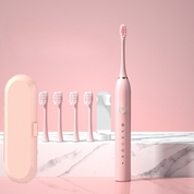 Revitalize Your Smile - FreshPulse Rechargeable Toothbrush with Extra Brush Heads