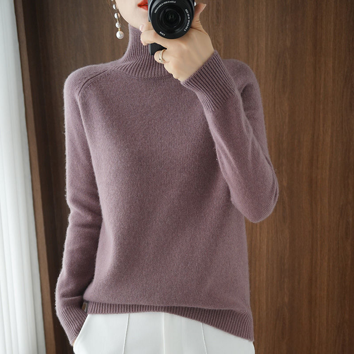 Flynni | Women's turtleneck sweater-3